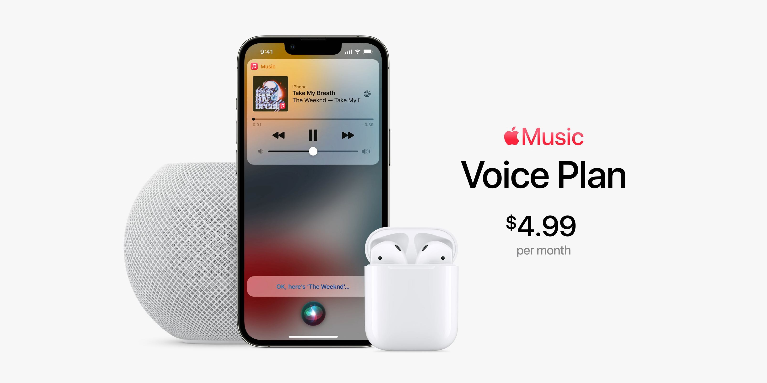 Apple Music Voice Plan